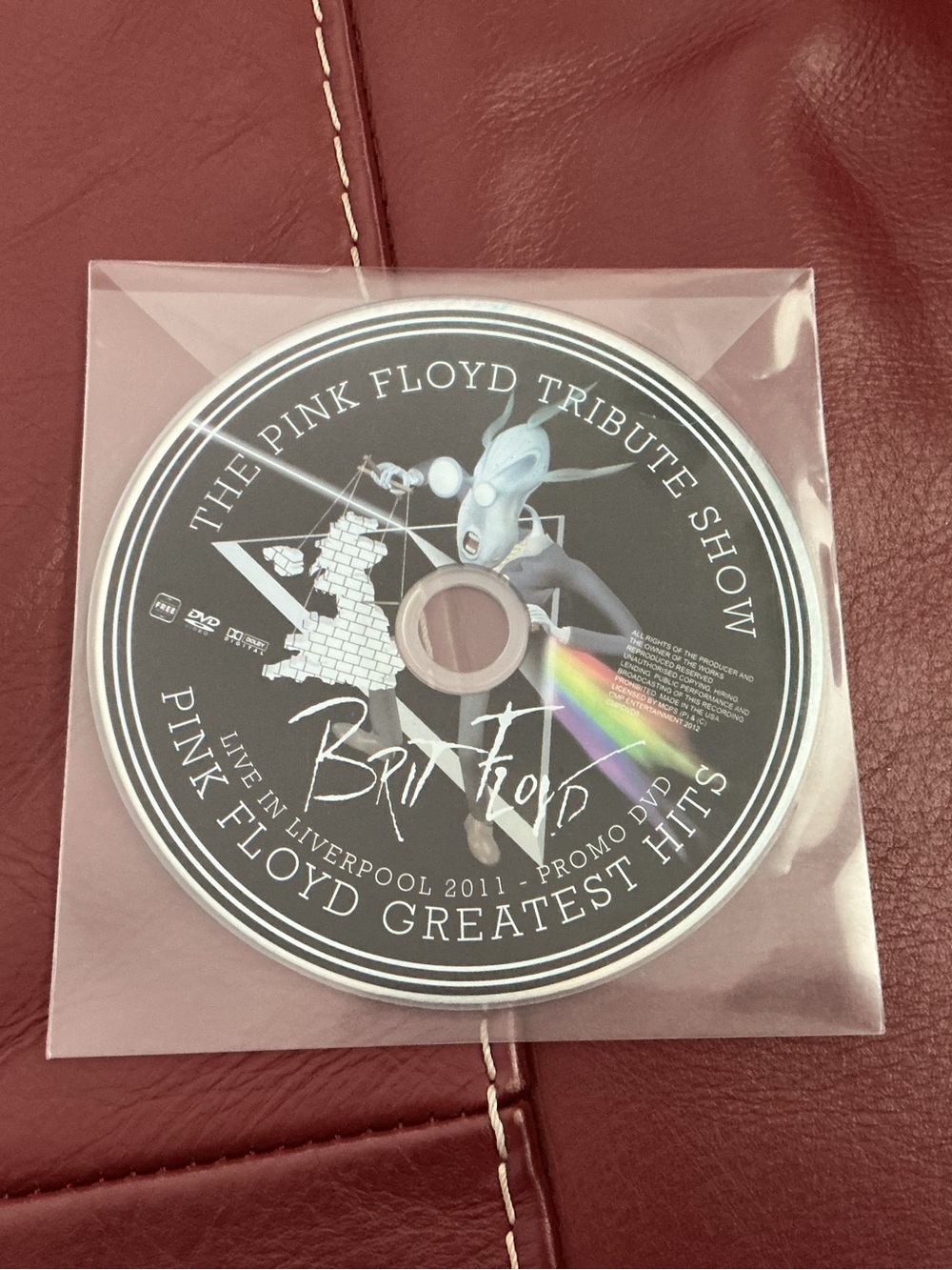 Brit Floyd "Pink Floyd Greatest Hits" DVD